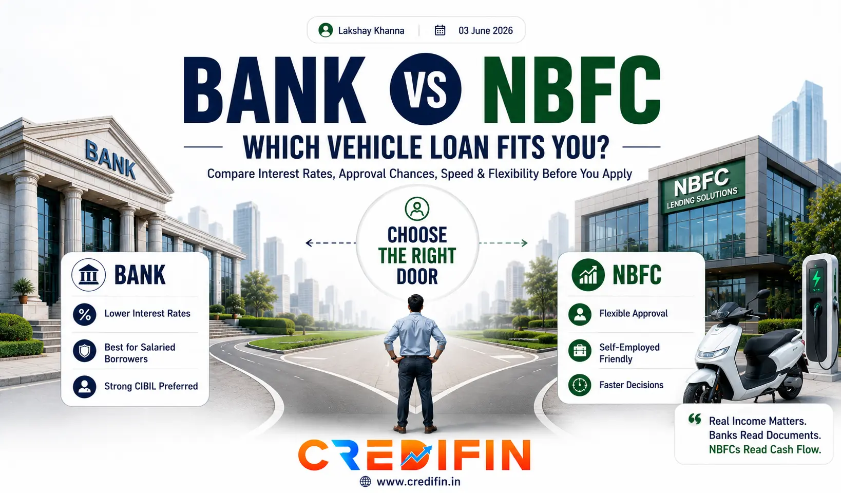 Bank vs NBFC for a Vehicle Loan: Which One Is Actually for You
