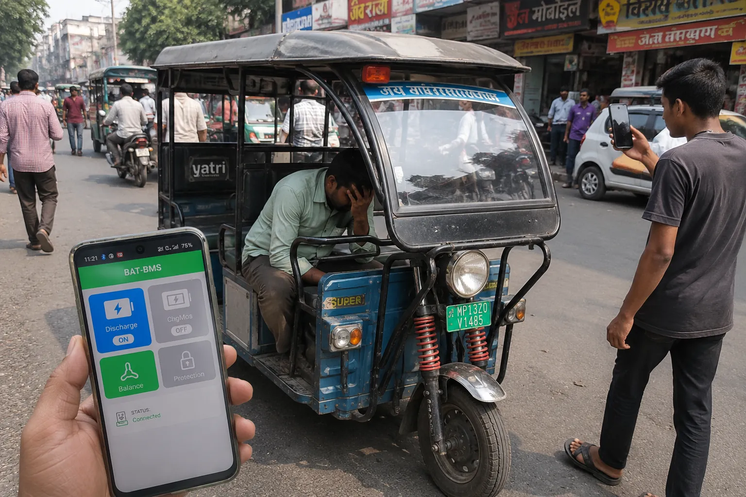 My E-Rickshaw Stopped Because of an App? A Step-by-Step Guide to Fix It