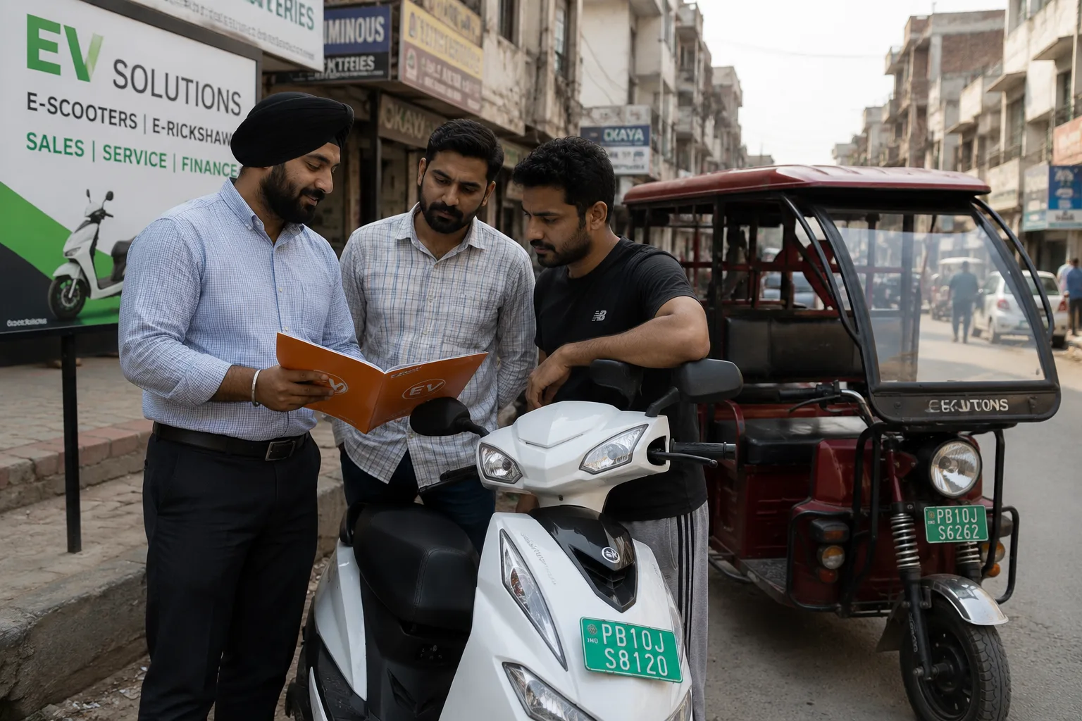 EV Loan in Ludhiana: Best Finance Options for Electric Scooters, E-Rickshaws & EV Cars