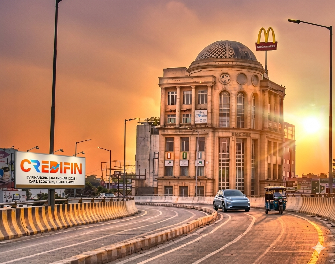 EV Loan in Jalandhar 2026 — finance for cars, scooters, and e-rickshaws